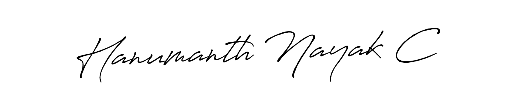 Hanumanth Nayak C stylish signature style. Best Handwritten Sign (Antro_Vectra_Bolder) for my name. Handwritten Signature Collection Ideas for my name Hanumanth Nayak C. Hanumanth Nayak C signature style 7 images and pictures png