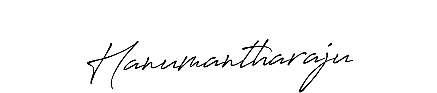 Also we have Hanumantharaju name is the best signature style. Create professional handwritten signature collection using Antro_Vectra_Bolder autograph style. Hanumantharaju signature style 7 images and pictures png