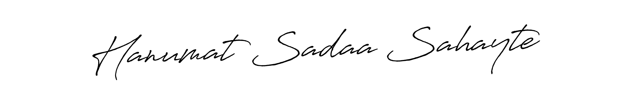 How to Draw Hanumat Sadaa Sahayte signature style? Antro_Vectra_Bolder is a latest design signature styles for name Hanumat Sadaa Sahayte. Hanumat Sadaa Sahayte signature style 7 images and pictures png