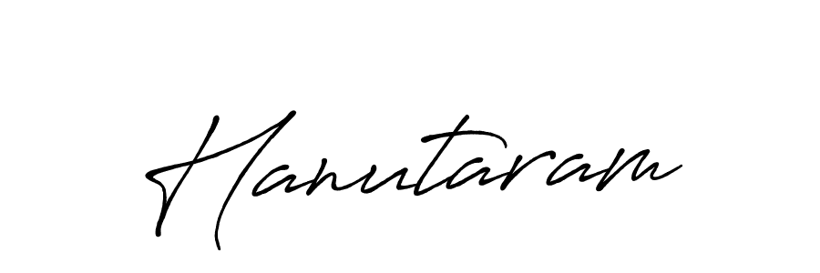 You should practise on your own different ways (Antro_Vectra_Bolder) to write your name (Hanutaram) in signature. don't let someone else do it for you. Hanutaram signature style 7 images and pictures png