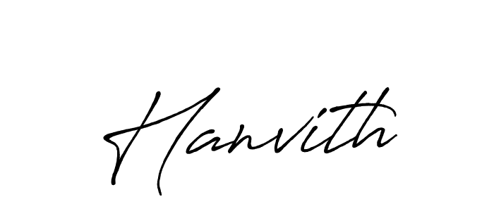 You can use this online signature creator to create a handwritten signature for the name Hanvith. This is the best online autograph maker. Hanvith signature style 7 images and pictures png