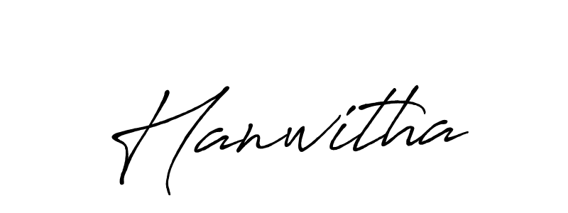 It looks lik you need a new signature style for name Hanwitha. Design unique handwritten (Antro_Vectra_Bolder) signature with our free signature maker in just a few clicks. Hanwitha signature style 7 images and pictures png