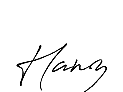 Similarly Antro_Vectra_Bolder is the best handwritten signature design. Signature creator online .You can use it as an online autograph creator for name Hanz. Hanz signature style 7 images and pictures png