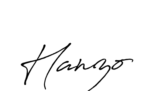 Create a beautiful signature design for name Hanzo. With this signature (Antro_Vectra_Bolder) fonts, you can make a handwritten signature for free. Hanzo signature style 7 images and pictures png