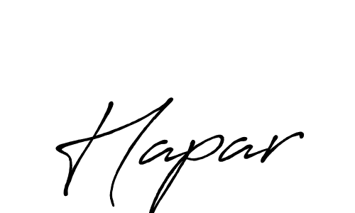 The best way (Antro_Vectra_Bolder) to make a short signature is to pick only two or three words in your name. The name Hapar include a total of six letters. For converting this name. Hapar signature style 7 images and pictures png