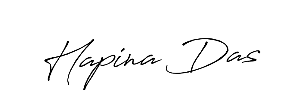 The best way (Antro_Vectra_Bolder) to make a short signature is to pick only two or three words in your name. The name Hapina Das include a total of six letters. For converting this name. Hapina Das signature style 7 images and pictures png