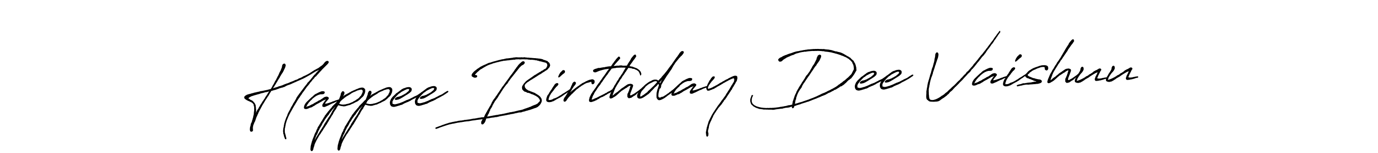 Make a beautiful signature design for name Happee Birthday Dee Vaishuu. Use this online signature maker to create a handwritten signature for free. Happee Birthday Dee Vaishuu signature style 7 images and pictures png