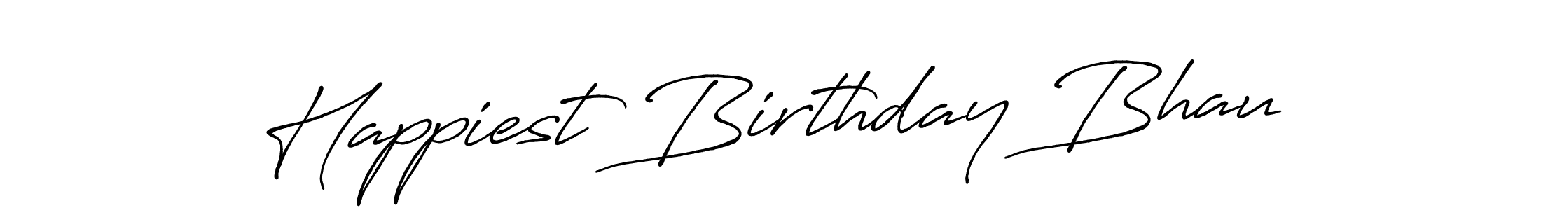 How to Draw Happiest Birthday Bhau signature style? Antro_Vectra_Bolder is a latest design signature styles for name Happiest Birthday Bhau. Happiest Birthday Bhau signature style 7 images and pictures png
