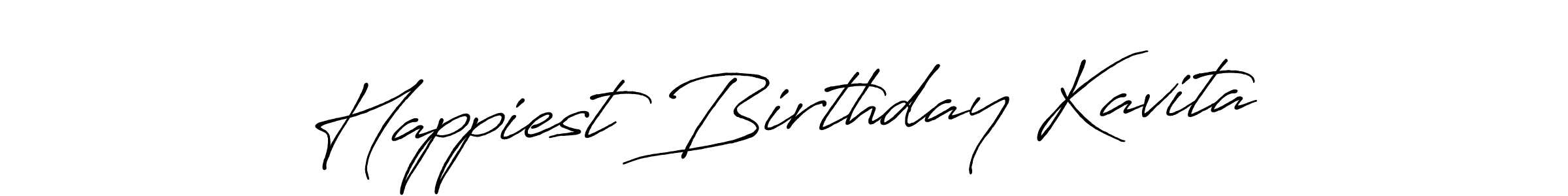 See photos of Happiest Birthday Kavita official signature by Spectra . Check more albums & portfolios. Read reviews & check more about Antro_Vectra_Bolder font. Happiest Birthday Kavita signature style 7 images and pictures png