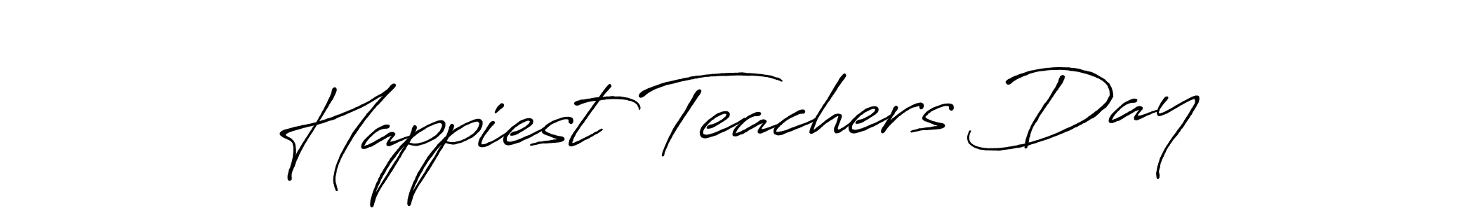 Check out images of Autograph of Happiest Teachers Day name. Actor Happiest Teachers Day Signature Style. Antro_Vectra_Bolder is a professional sign style online. Happiest Teachers Day signature style 7 images and pictures png
