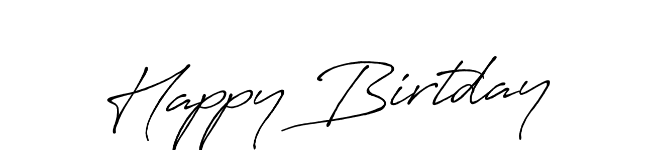 How to make Happy Birtday signature? Antro_Vectra_Bolder is a professional autograph style. Create handwritten signature for Happy Birtday name. Happy Birtday signature style 7 images and pictures png