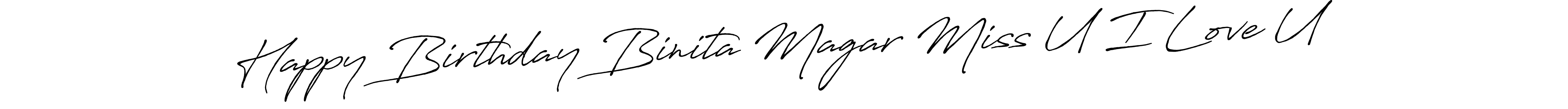 You can use this online signature creator to create a handwritten signature for the name Happy Birthday Binita Magar Miss U I Love U. This is the best online autograph maker. Happy Birthday Binita Magar Miss U I Love U signature style 7 images and pictures png