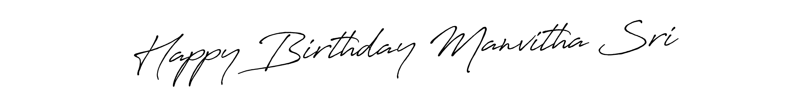 This is the best signature style for the Happy Birthday Manvitha Sri name. Also you like these signature font (Antro_Vectra_Bolder). Mix name signature. Happy Birthday Manvitha Sri signature style 7 images and pictures png