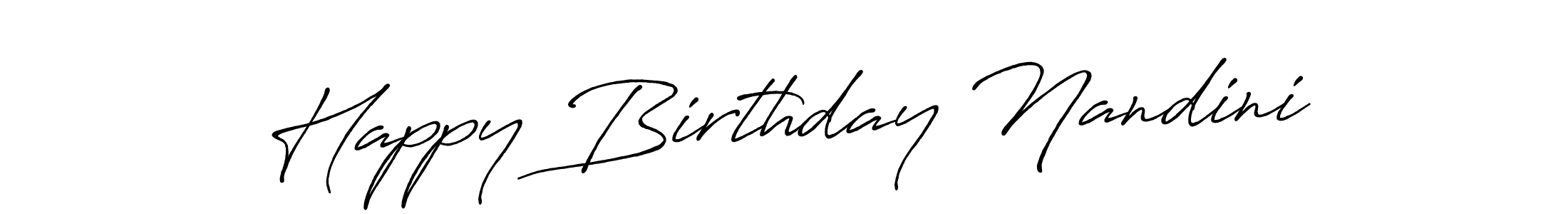Make a beautiful signature design for name Happy Birthday Nandini. Use this online signature maker to create a handwritten signature for free. Happy Birthday Nandini signature style 7 images and pictures png