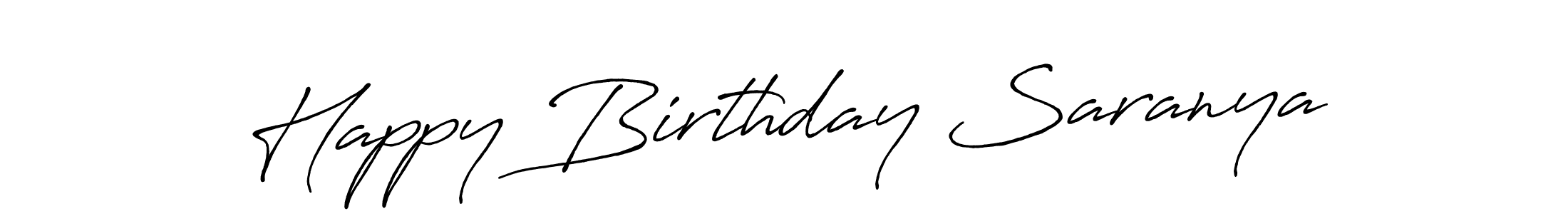 You should practise on your own different ways (Antro_Vectra_Bolder) to write your name (Happy Birthday Saranya) in signature. don't let someone else do it for you. Happy Birthday Saranya signature style 7 images and pictures png