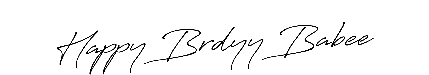The best way (Antro_Vectra_Bolder) to make a short signature is to pick only two or three words in your name. The name Happy Brdyy Babee include a total of six letters. For converting this name. Happy Brdyy Babee signature style 7 images and pictures png
