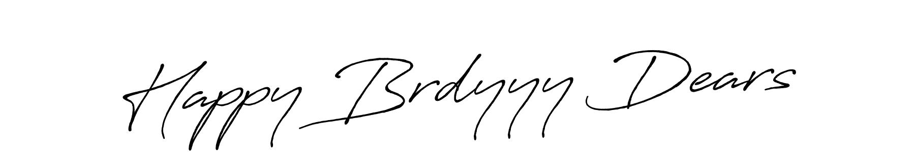 It looks lik you need a new signature style for name Happy Brdyyy Dears. Design unique handwritten (Antro_Vectra_Bolder) signature with our free signature maker in just a few clicks. Happy Brdyyy Dears signature style 7 images and pictures png