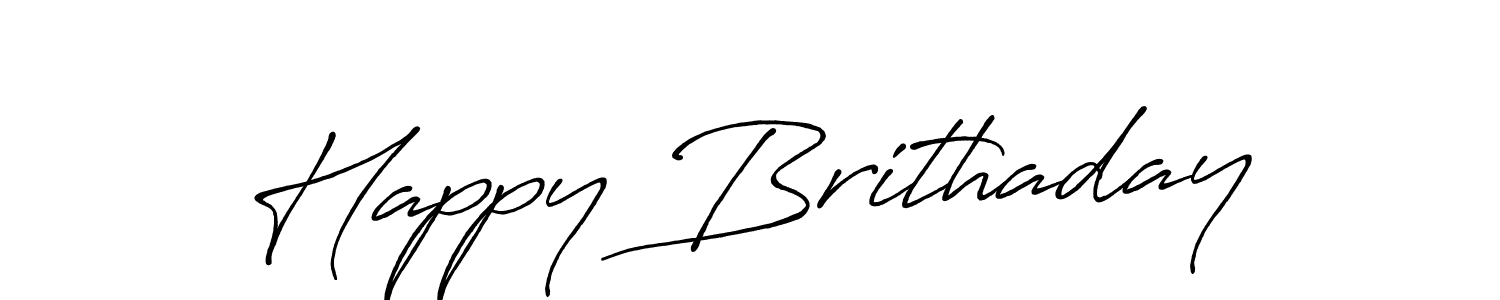 Here are the top 10 professional signature styles for the name Happy Brithaday. These are the best autograph styles you can use for your name. Happy Brithaday signature style 7 images and pictures png