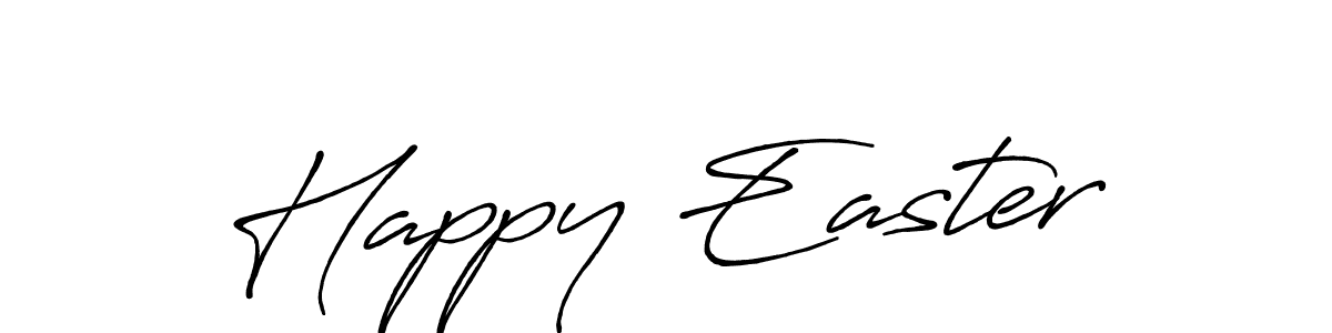 How to Draw Happy Easter signature style? Antro_Vectra_Bolder is a latest design signature styles for name Happy Easter. Happy Easter signature style 7 images and pictures png