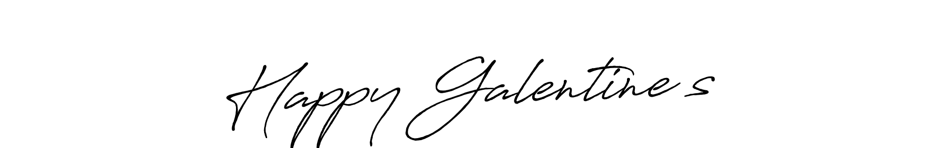 Also we have Happy Galentine’s name is the best signature style. Create professional handwritten signature collection using Antro_Vectra_Bolder autograph style. Happy Galentine’s signature style 7 images and pictures png