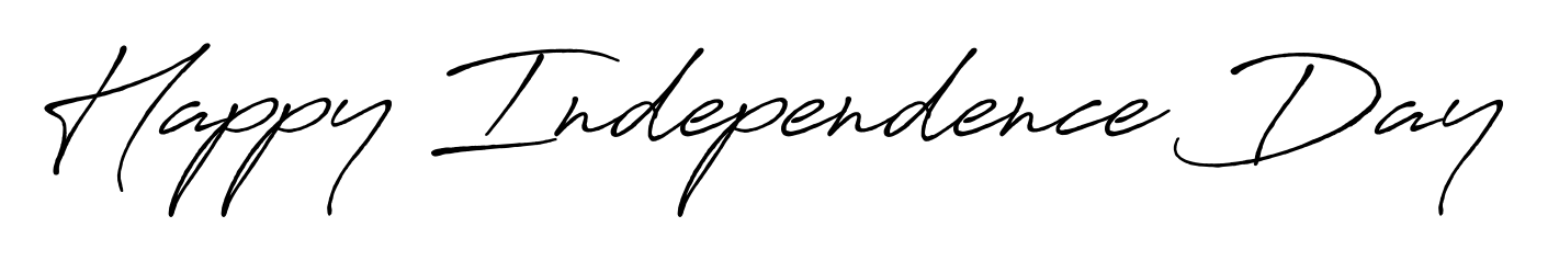 You should practise on your own different ways (Antro_Vectra_Bolder) to write your name (Happy Independence Day) in signature. Don't let someone else do it for you. Happy Independence Day signature style 7 images and pictures png