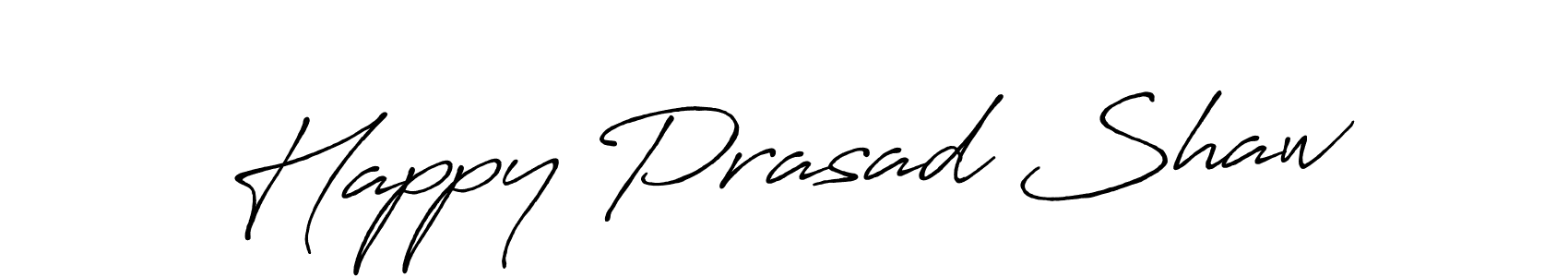 How to make Happy Prasad Shaw signature? Antro_Vectra_Bolder is a professional autograph style. Create handwritten signature for Happy Prasad Shaw name. Happy Prasad Shaw signature style 7 images and pictures png