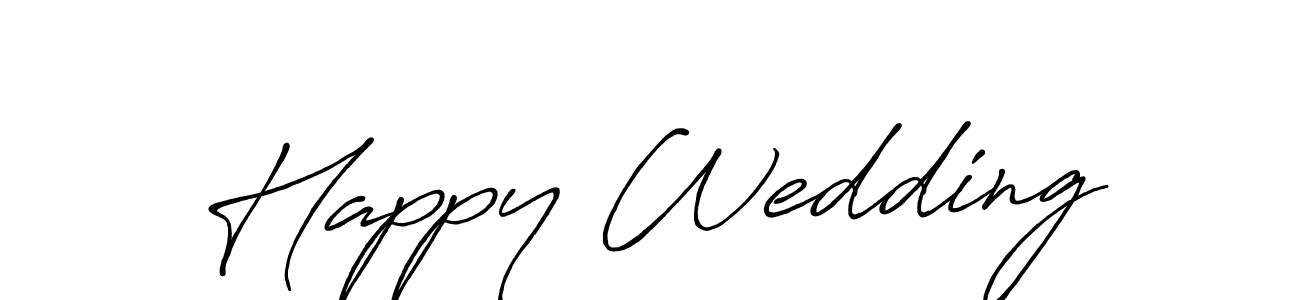 Similarly Antro_Vectra_Bolder is the best handwritten signature design. Signature creator online .You can use it as an online autograph creator for name Happy Wedding. Happy Wedding signature style 7 images and pictures png