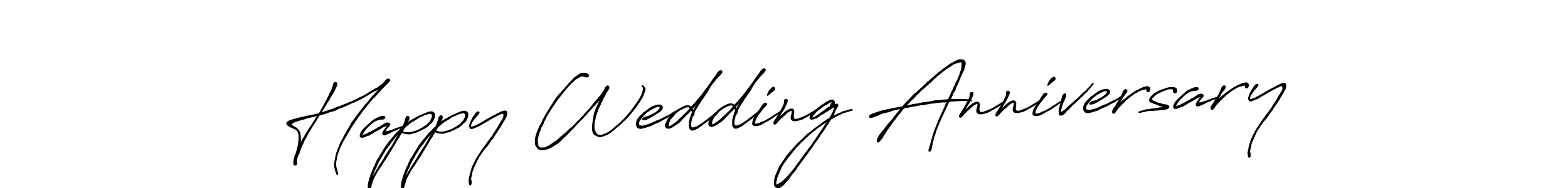 Once you've used our free online signature maker to create your best signature Antro_Vectra_Bolder style, it's time to enjoy all of the benefits that Happy Wedding Anniversary name signing documents. Happy Wedding Anniversary signature style 7 images and pictures png