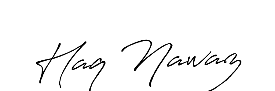 The best way (Antro_Vectra_Bolder) to make a short signature is to pick only two or three words in your name. The name Haq Nawaz include a total of six letters. For converting this name. Haq Nawaz signature style 7 images and pictures png