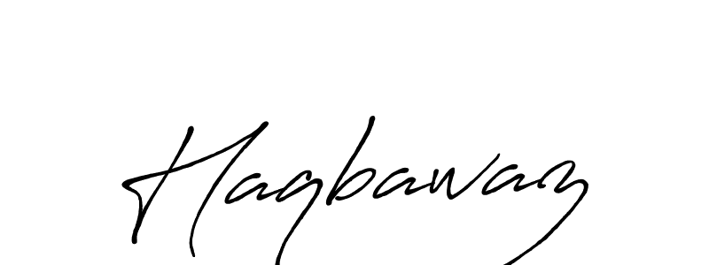 How to make Haqbawaz signature? Antro_Vectra_Bolder is a professional autograph style. Create handwritten signature for Haqbawaz name. Haqbawaz signature style 7 images and pictures png