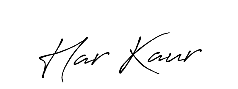 Also You can easily find your signature by using the search form. We will create Har Kaur name handwritten signature images for you free of cost using Antro_Vectra_Bolder sign style. Har Kaur signature style 7 images and pictures png