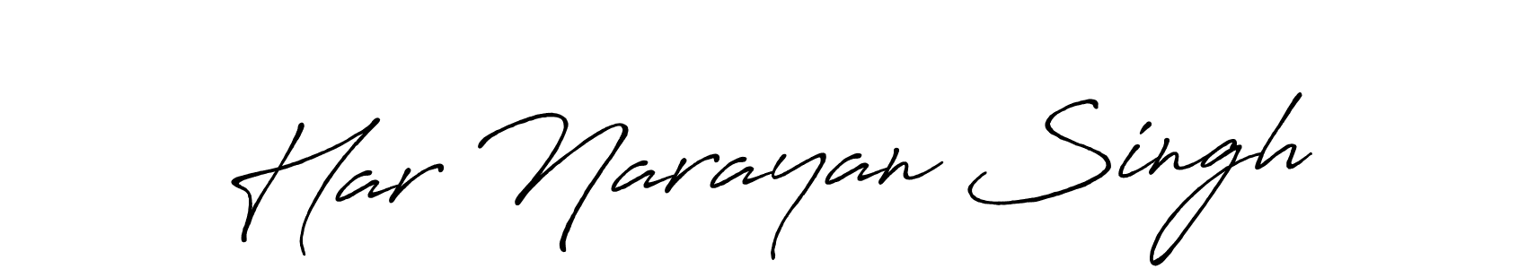 How to make Har Narayan Singh signature? Antro_Vectra_Bolder is a professional autograph style. Create handwritten signature for Har Narayan Singh name. Har Narayan Singh signature style 7 images and pictures png