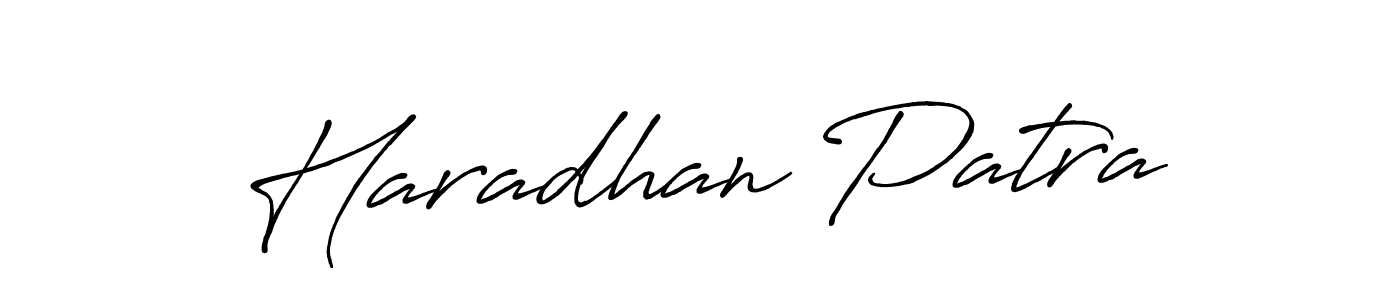 The best way (Antro_Vectra_Bolder) to make a short signature is to pick only two or three words in your name. The name Haradhan Patra include a total of six letters. For converting this name. Haradhan Patra signature style 7 images and pictures png