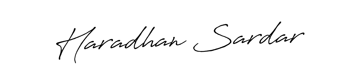 How to make Haradhan Sardar signature? Antro_Vectra_Bolder is a professional autograph style. Create handwritten signature for Haradhan Sardar name. Haradhan Sardar signature style 7 images and pictures png