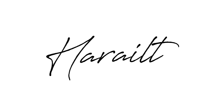 Make a short Harailt signature style. Manage your documents anywhere anytime using Antro_Vectra_Bolder. Create and add eSignatures, submit forms, share and send files easily. Harailt signature style 7 images and pictures png