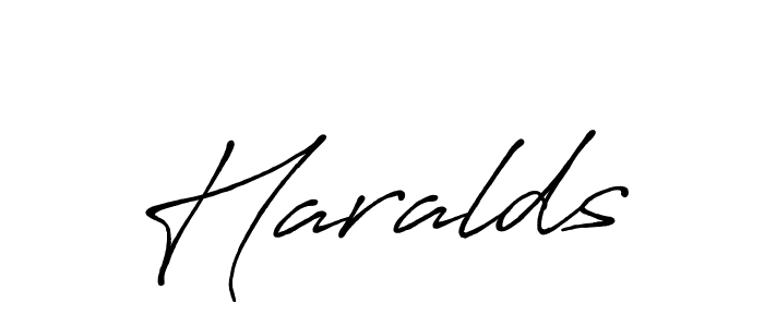 if you are searching for the best signature style for your name Haralds. so please give up your signature search. here we have designed multiple signature styles  using Antro_Vectra_Bolder. Haralds signature style 7 images and pictures png