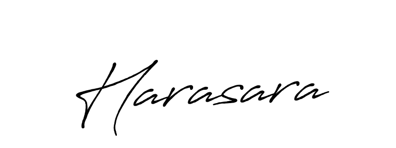Design your own signature with our free online signature maker. With this signature software, you can create a handwritten (Antro_Vectra_Bolder) signature for name Harasara. Harasara signature style 7 images and pictures png