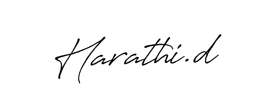 if you are searching for the best signature style for your name Harathi.d. so please give up your signature search. here we have designed multiple signature styles  using Antro_Vectra_Bolder. Harathi.d signature style 7 images and pictures png