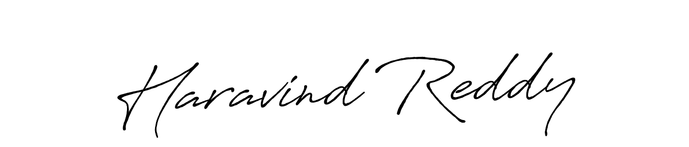 How to make Haravind Reddy signature? Antro_Vectra_Bolder is a professional autograph style. Create handwritten signature for Haravind Reddy name. Haravind Reddy signature style 7 images and pictures png