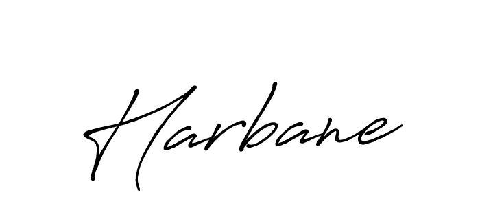 How to make Harbane signature? Antro_Vectra_Bolder is a professional autograph style. Create handwritten signature for Harbane name. Harbane signature style 7 images and pictures png