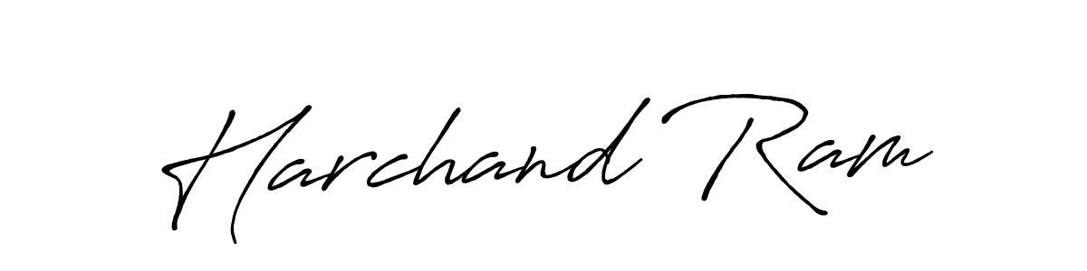 Make a beautiful signature design for name Harchand Ram. With this signature (Antro_Vectra_Bolder) style, you can create a handwritten signature for free. Harchand Ram signature style 7 images and pictures png