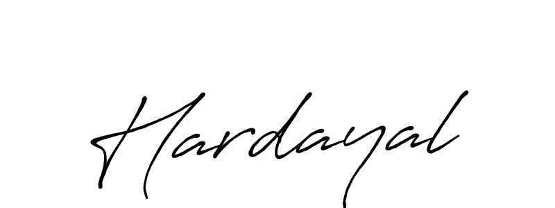 Hardayal stylish signature style. Best Handwritten Sign (Antro_Vectra_Bolder) for my name. Handwritten Signature Collection Ideas for my name Hardayal. Hardayal signature style 7 images and pictures png