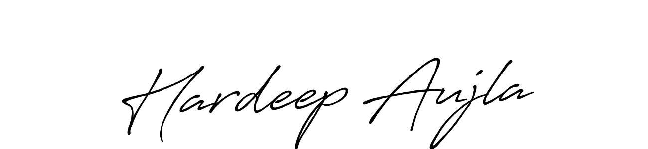 Similarly Antro_Vectra_Bolder is the best handwritten signature design. Signature creator online .You can use it as an online autograph creator for name Hardeep Aujla. Hardeep Aujla signature style 7 images and pictures png
