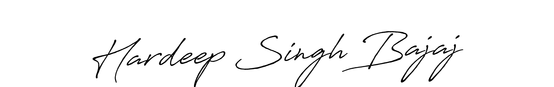 Design your own signature with our free online signature maker. With this signature software, you can create a handwritten (Antro_Vectra_Bolder) signature for name Hardeep Singh Bajaj. Hardeep Singh Bajaj signature style 7 images and pictures png