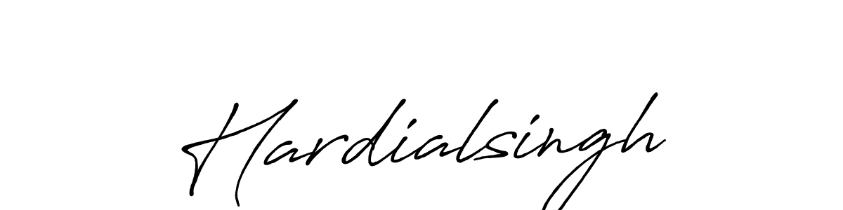 Design your own signature with our free online signature maker. With this signature software, you can create a handwritten (Antro_Vectra_Bolder) signature for name Hardialsingh. Hardialsingh signature style 7 images and pictures png