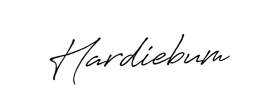 Make a beautiful signature design for name Hardiebum. With this signature (Antro_Vectra_Bolder) style, you can create a handwritten signature for free. Hardiebum signature style 7 images and pictures png