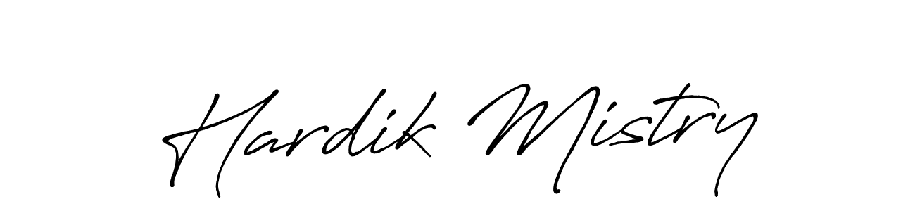 Similarly Antro_Vectra_Bolder is the best handwritten signature design. Signature creator online .You can use it as an online autograph creator for name Hardik Mistry. Hardik Mistry signature style 7 images and pictures png
