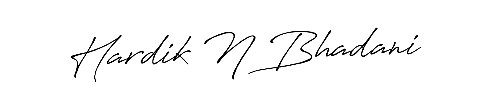 Here are the top 10 professional signature styles for the name Hardik N Bhadani. These are the best autograph styles you can use for your name. Hardik N Bhadani signature style 7 images and pictures png