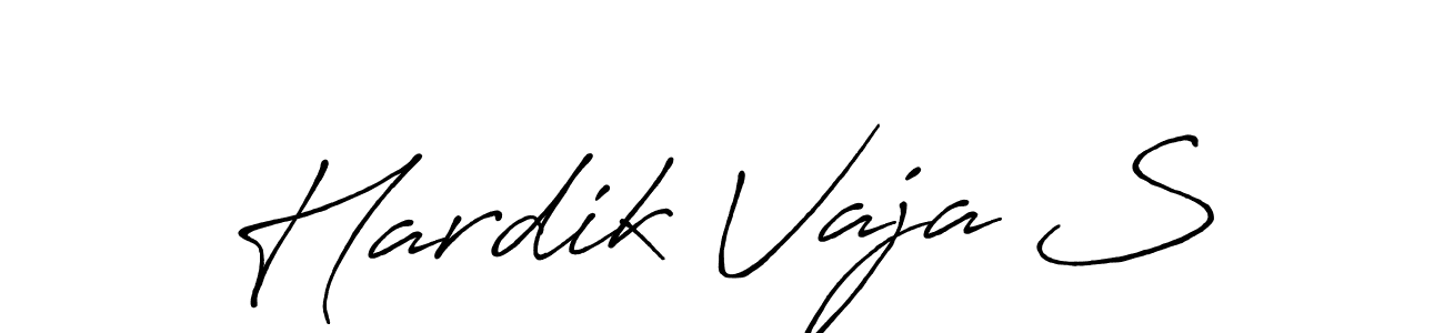 Make a short Hardik Vaja S signature style. Manage your documents anywhere anytime using Antro_Vectra_Bolder. Create and add eSignatures, submit forms, share and send files easily. Hardik Vaja S signature style 7 images and pictures png