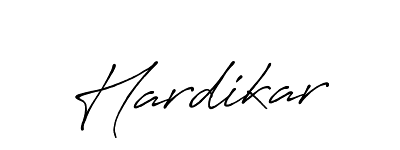 How to make Hardikar name signature. Use Antro_Vectra_Bolder style for creating short signs online. This is the latest handwritten sign. Hardikar signature style 7 images and pictures png